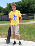 Blue Bird Soul Surfer T-shirt - Yellow