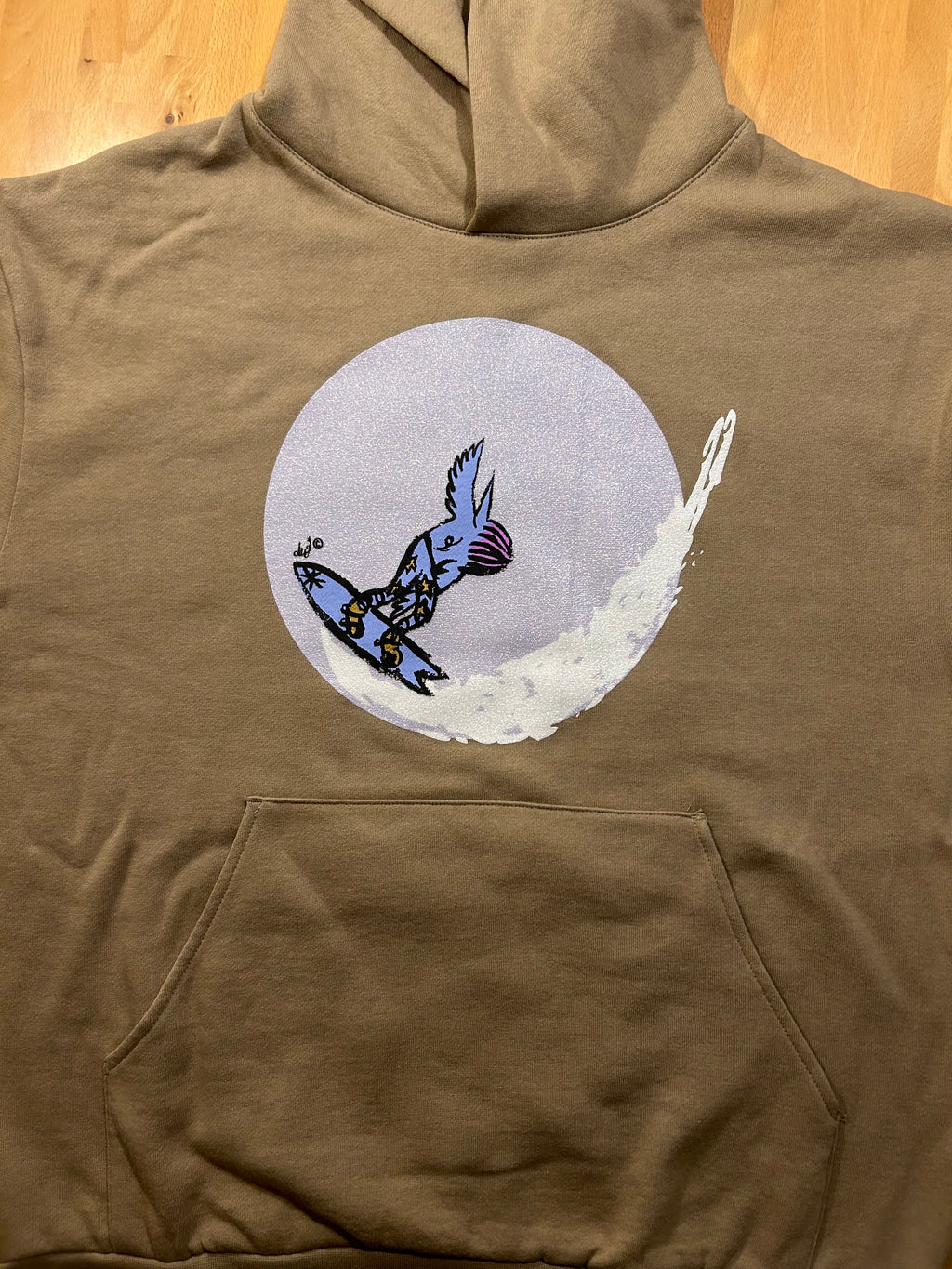 Blue Bird on the Moon -Sandstone