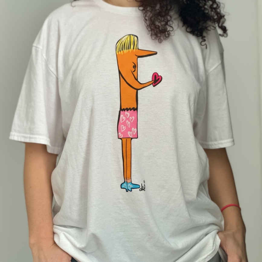 Bird Brain Love Forever  – T shirts