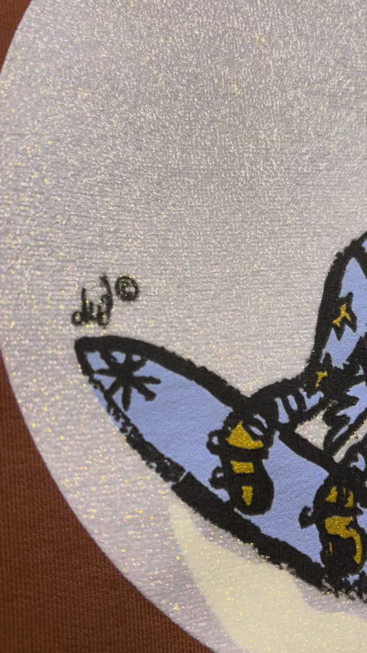 Blue Bird on the Moon – Clay