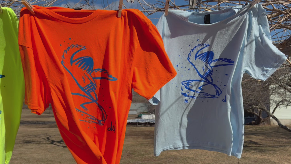 Blue Bird Soul Surfer T-shirt - Ice Blue
