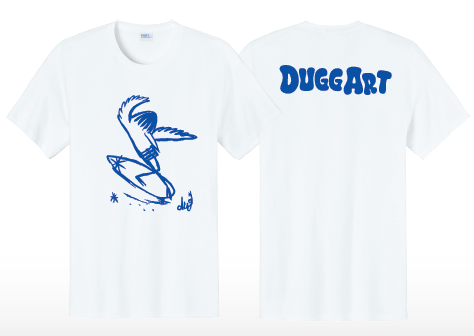 Blue Bird Soul Surfer T-shirt - White